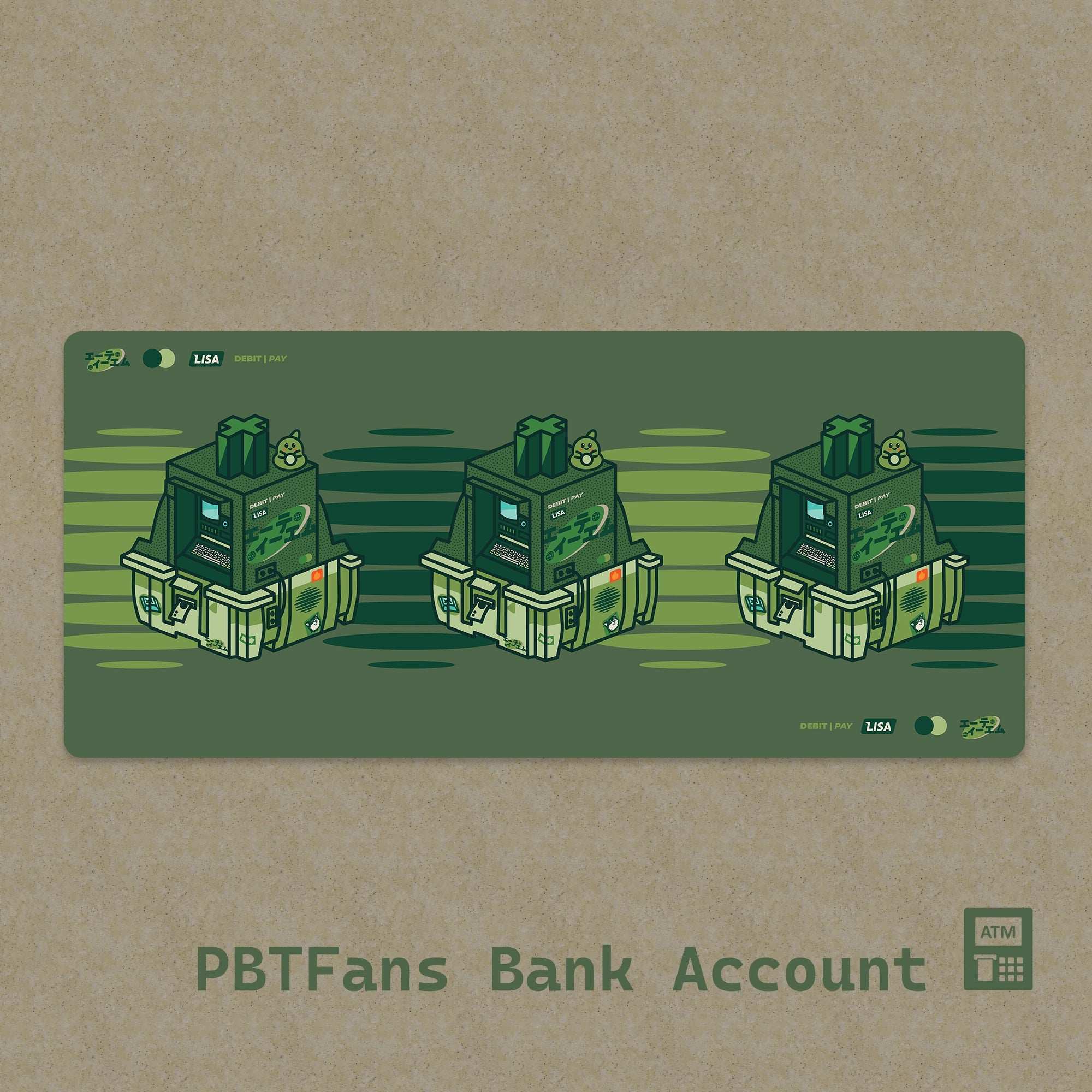 KBDfans Custom Keyboard PBTfans Bank Account