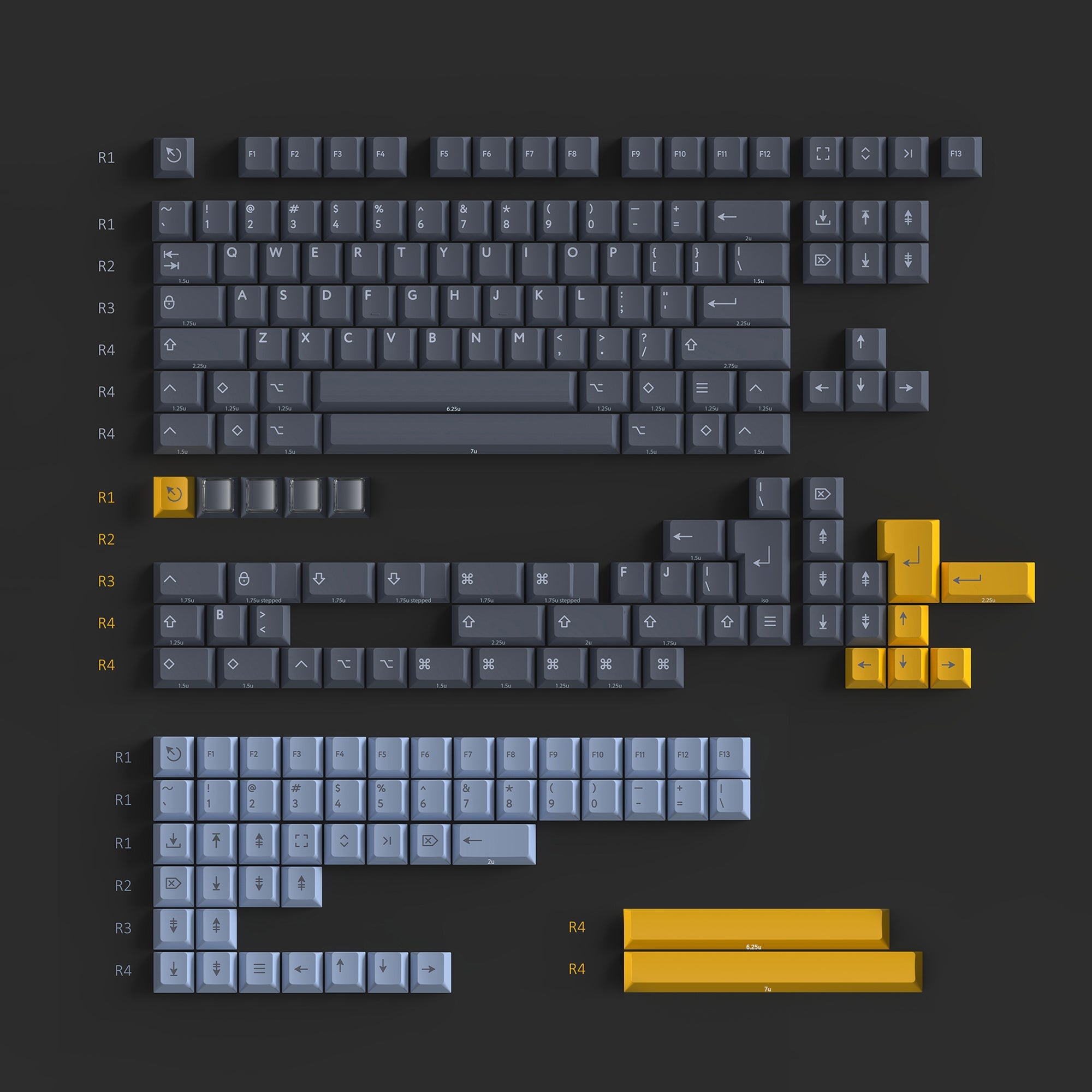 KBDfans Custom Keyboard PBTfans Twist