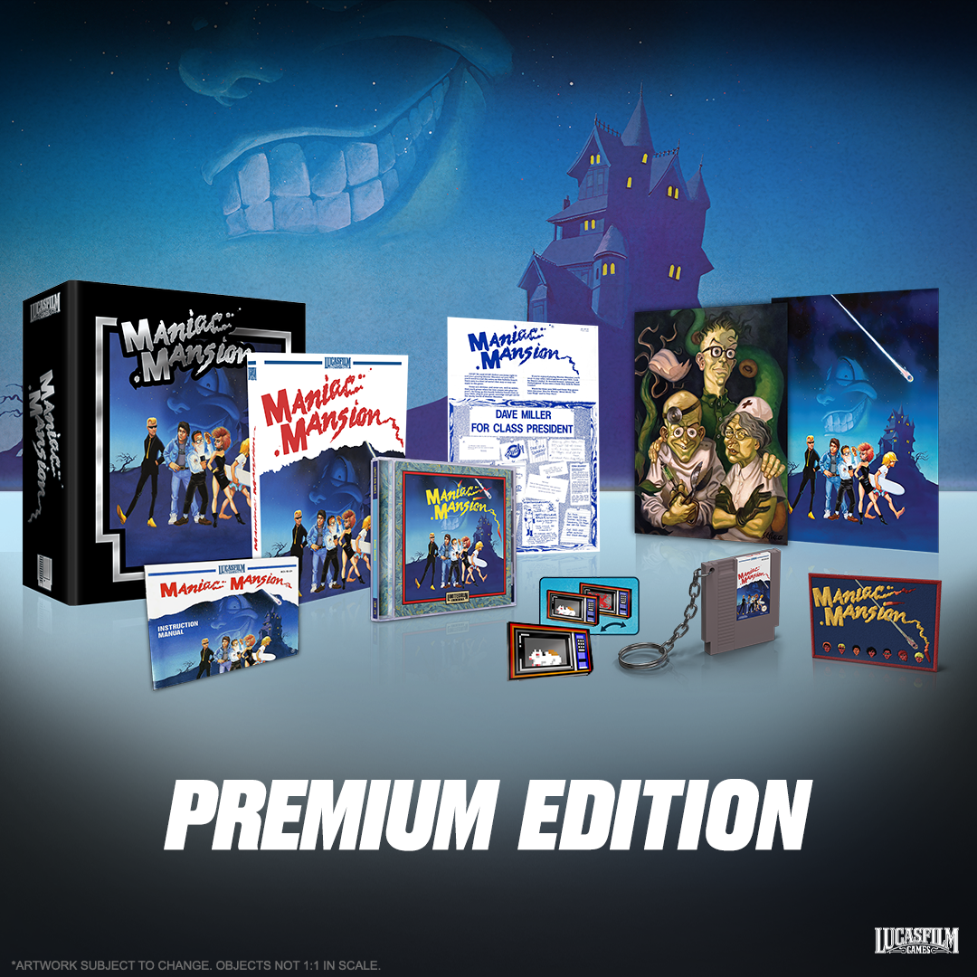 Limited Run Games Maniac Mansion Premium Edition (NES)