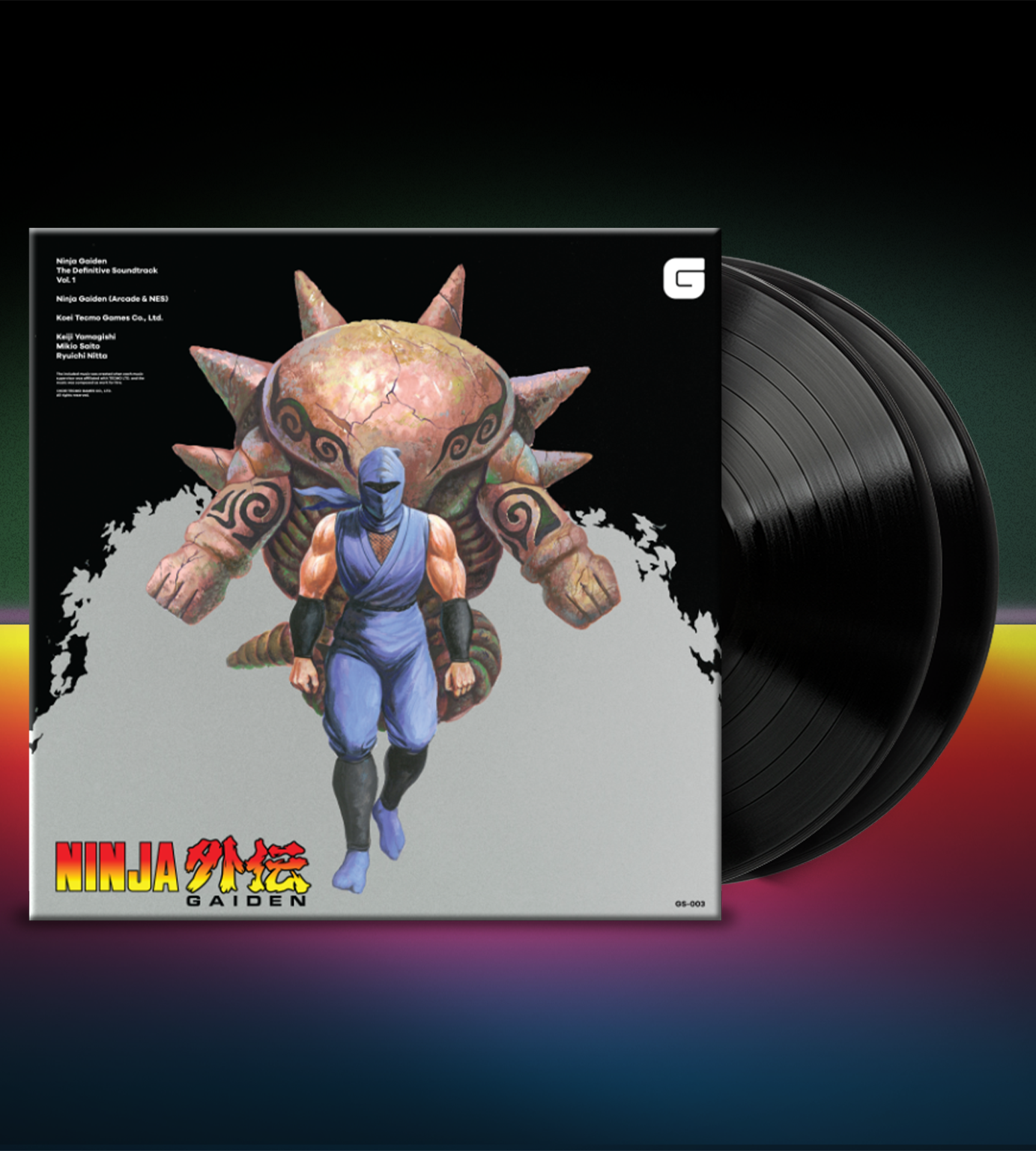 Limited Run Games Ninja Gaiden Vol. 1 - 2LP Vinyl Soundtrack