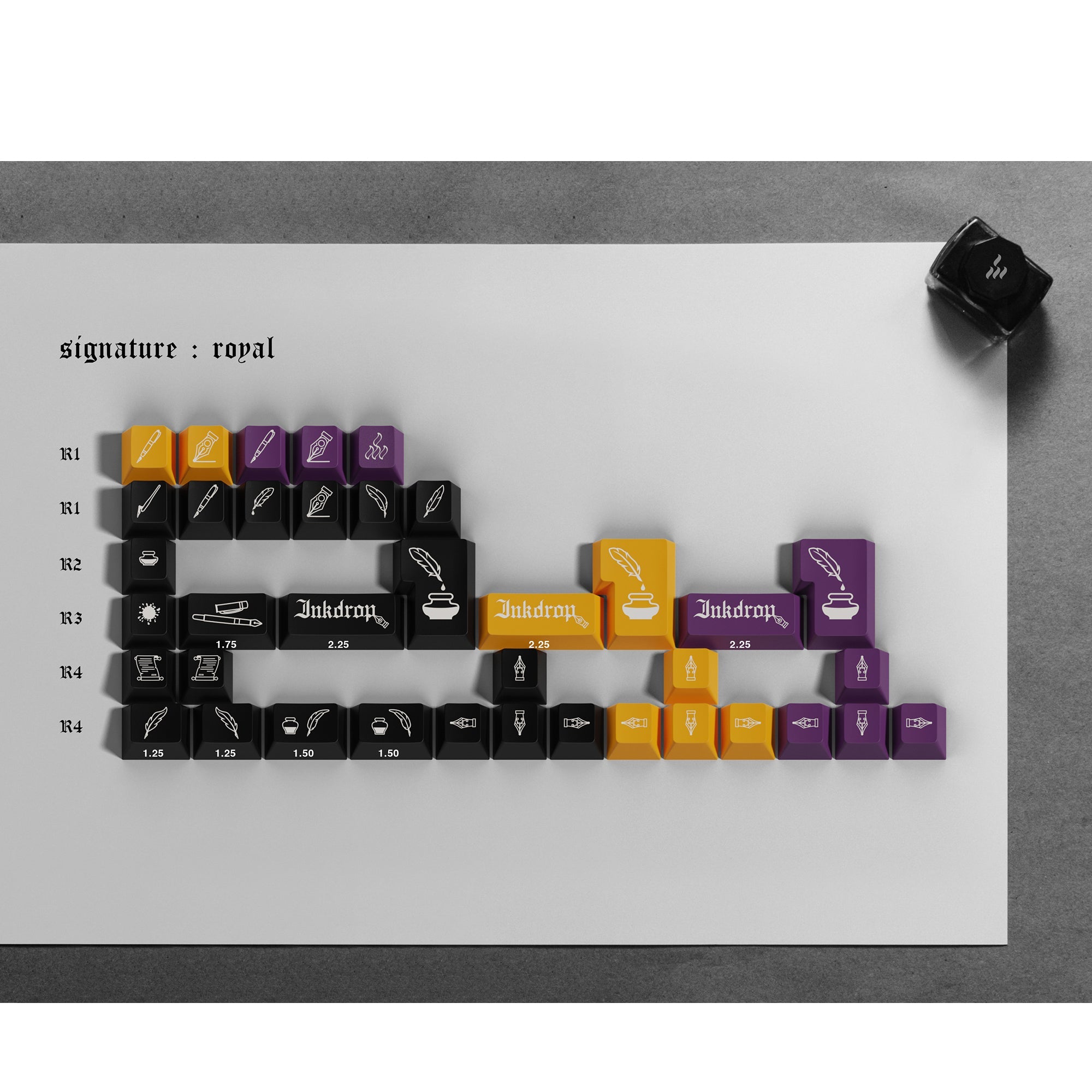 KBDfans Custom Keyboard ePBT Inkdrop