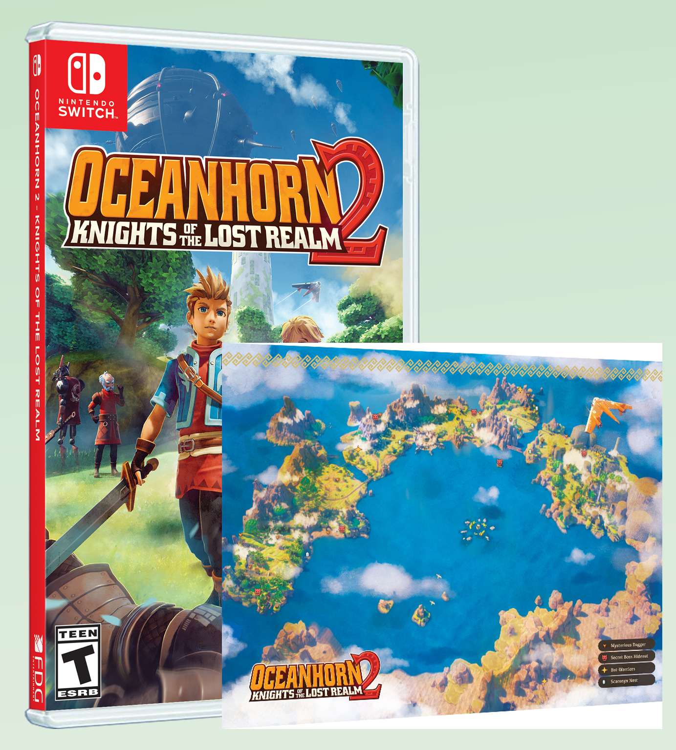 Limited Run Games Oceanhorn 2: Knights of the Lost Realm (Switch)