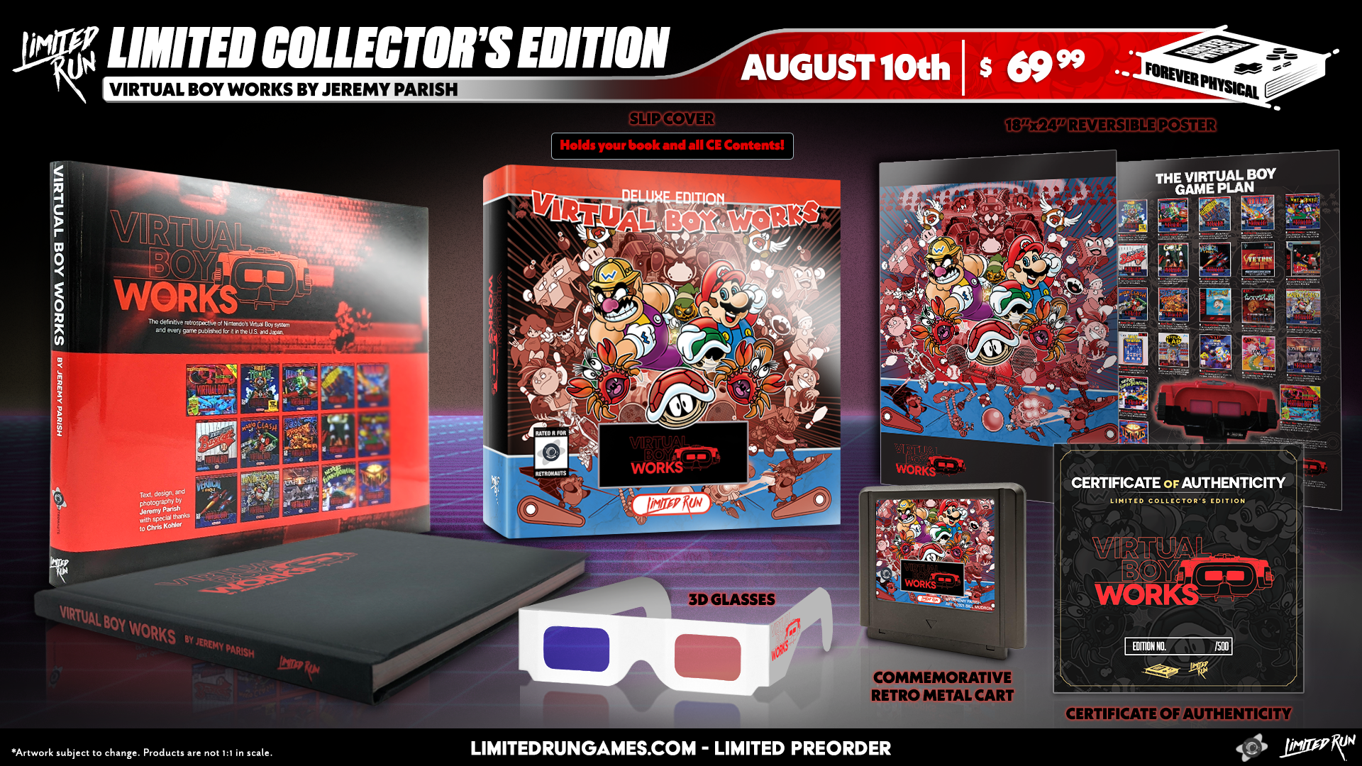 Limited Run Games Virtual Boy Works Collector