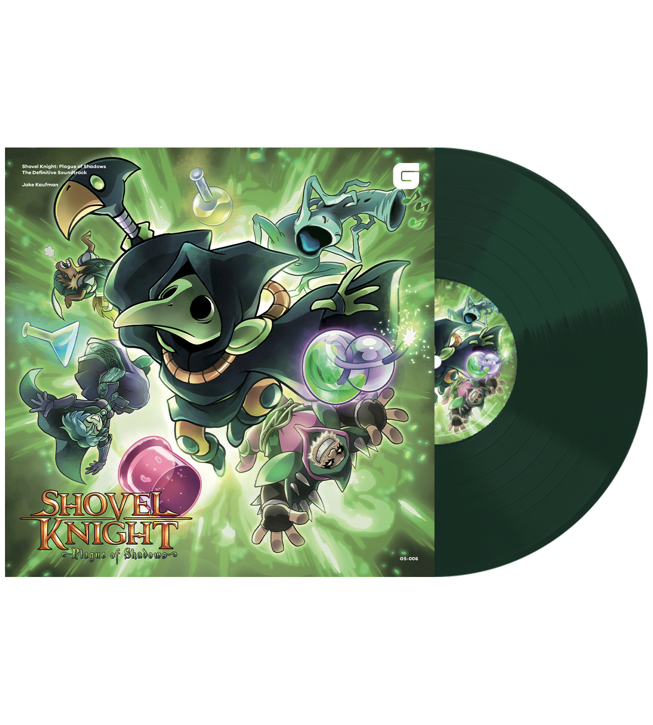 Limited Run Games Shovel Knight: Plague of Shadows The Definitive Soundtrack (CD or Vinyl)