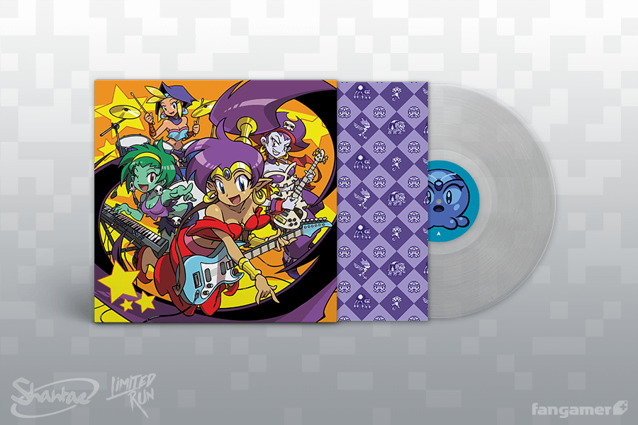 Limited Run Games Shantae GBC Vinyl Soundtrack Clear Variant