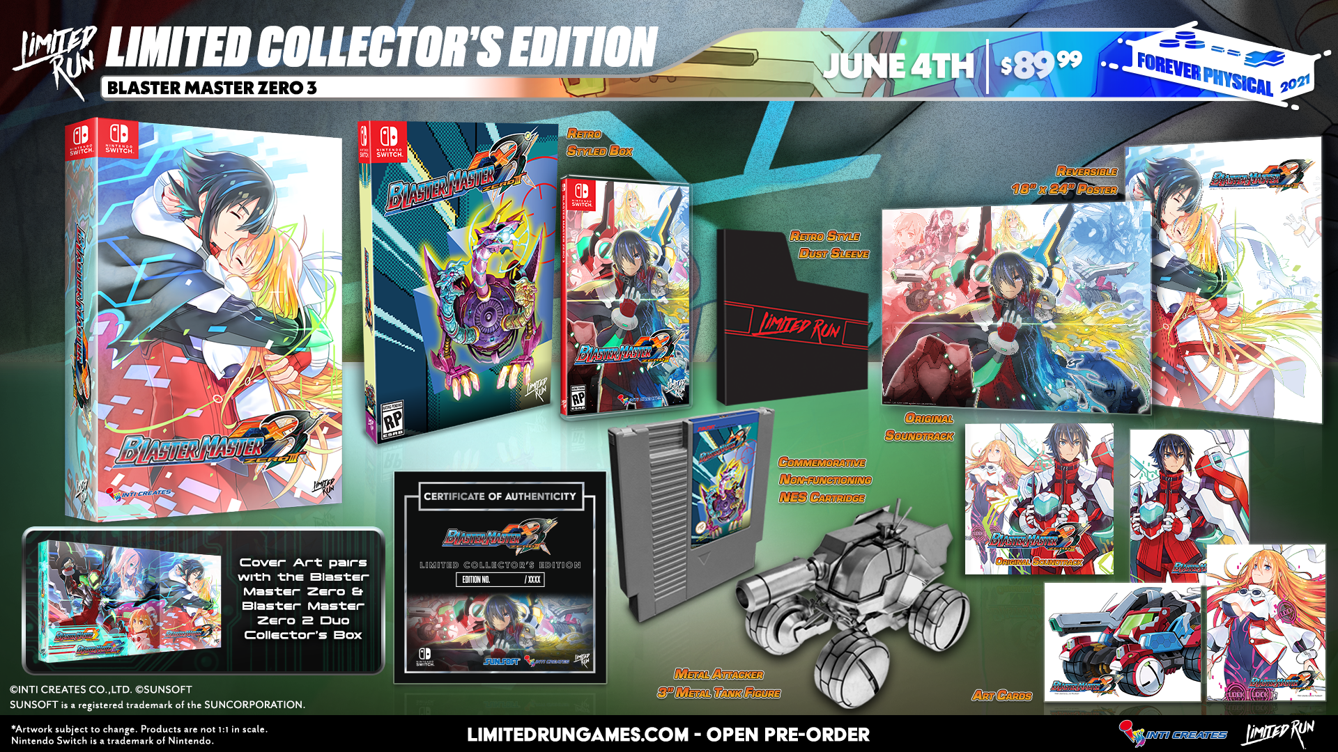 Limited Run Games Switch Limited Run #109: Blaster Master Zero 3 Collector