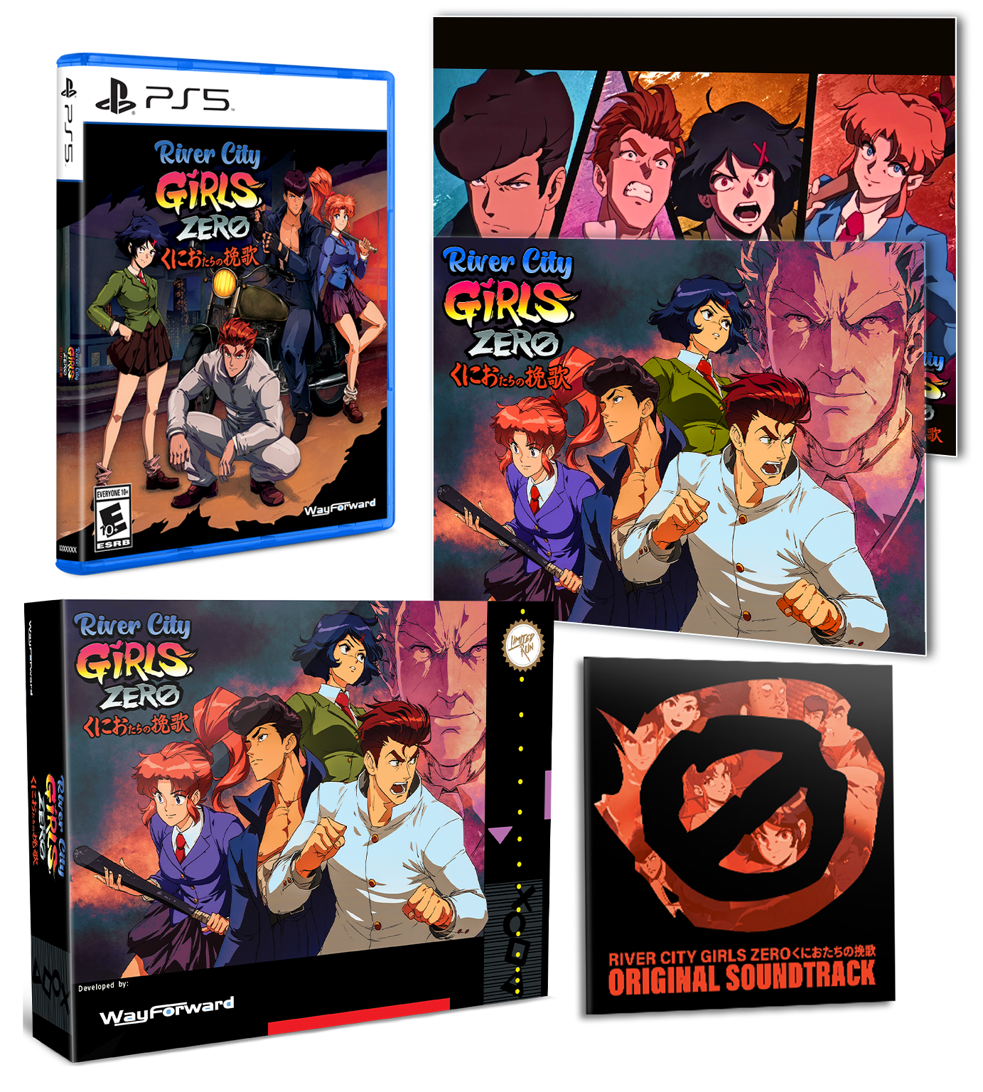 Limited Run Games PS5 Limited Run #18: River City Girls Zero Classic Edition