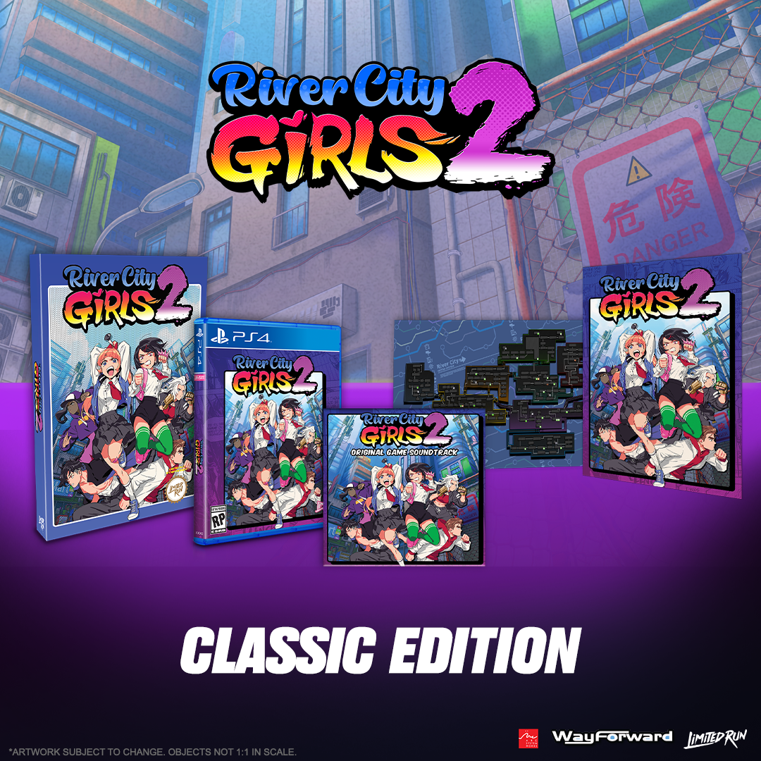 Limited Run Games Limited Run #476: River City Girls 2 Classic Edition (PS4)