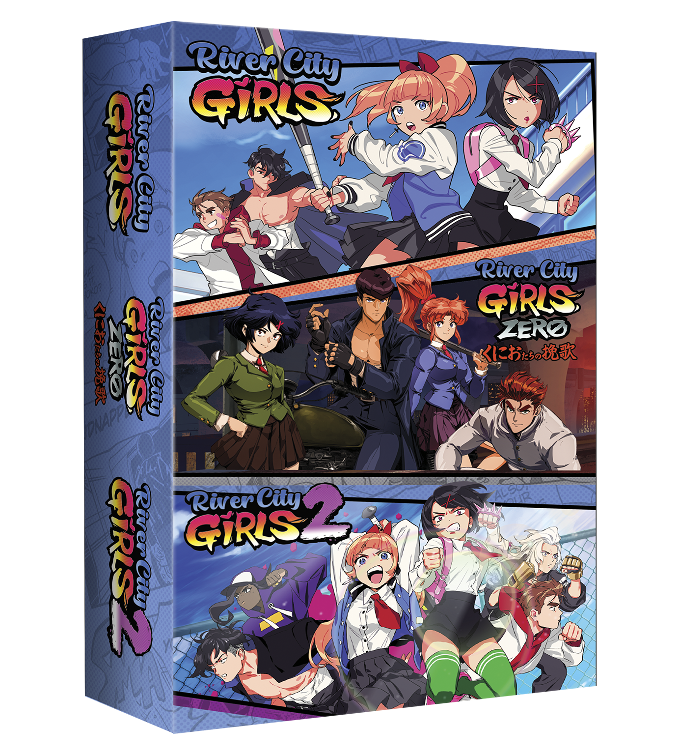 Limited Run Games River City Girls 2 Slipcover (Switch, PS4, PS5)