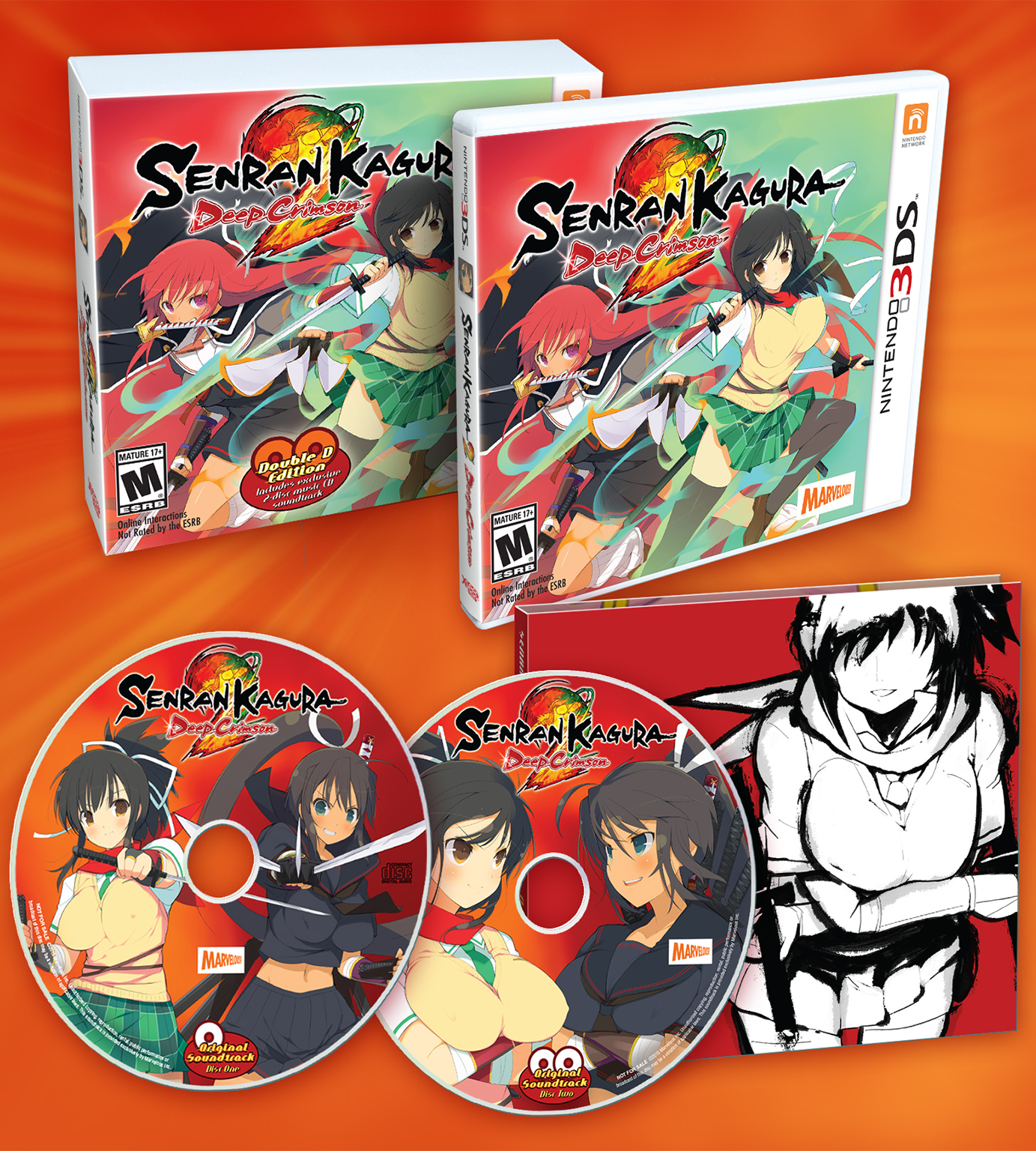 Limited Run Games SENRAN KAGURA 2: Deep Crimson (3DS)