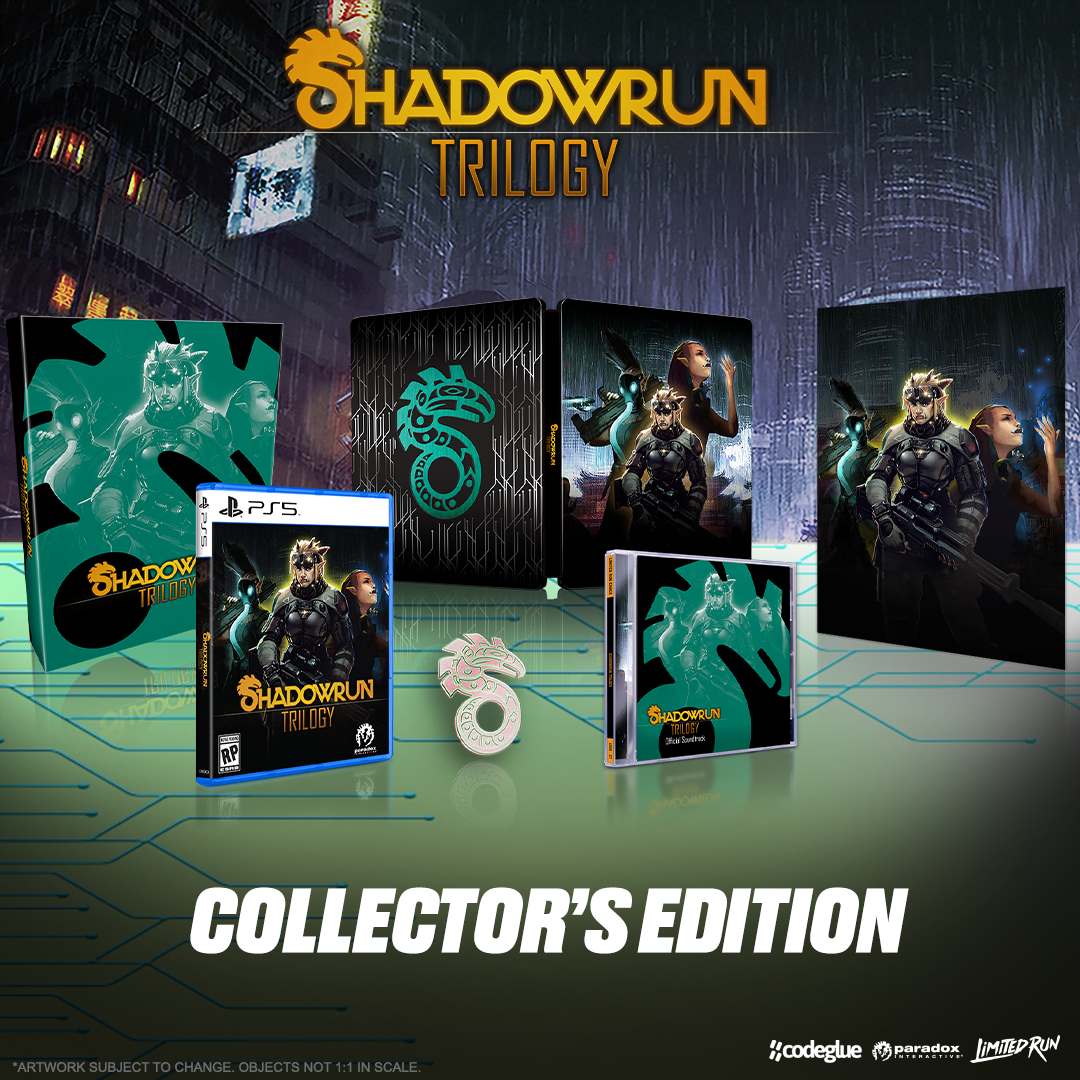 Limited Run Games PS5 Limited Run #38: Shadowrun Trilogy Collector