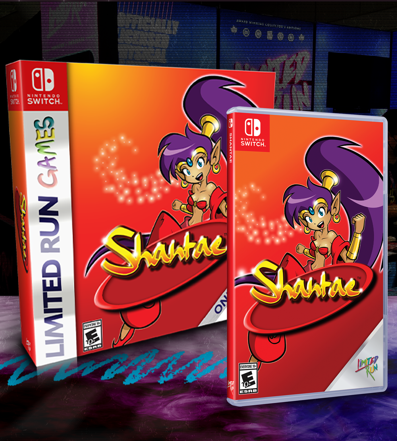 Limited Run Games Switch Limited Run #83: Shantae Retro Box Edition