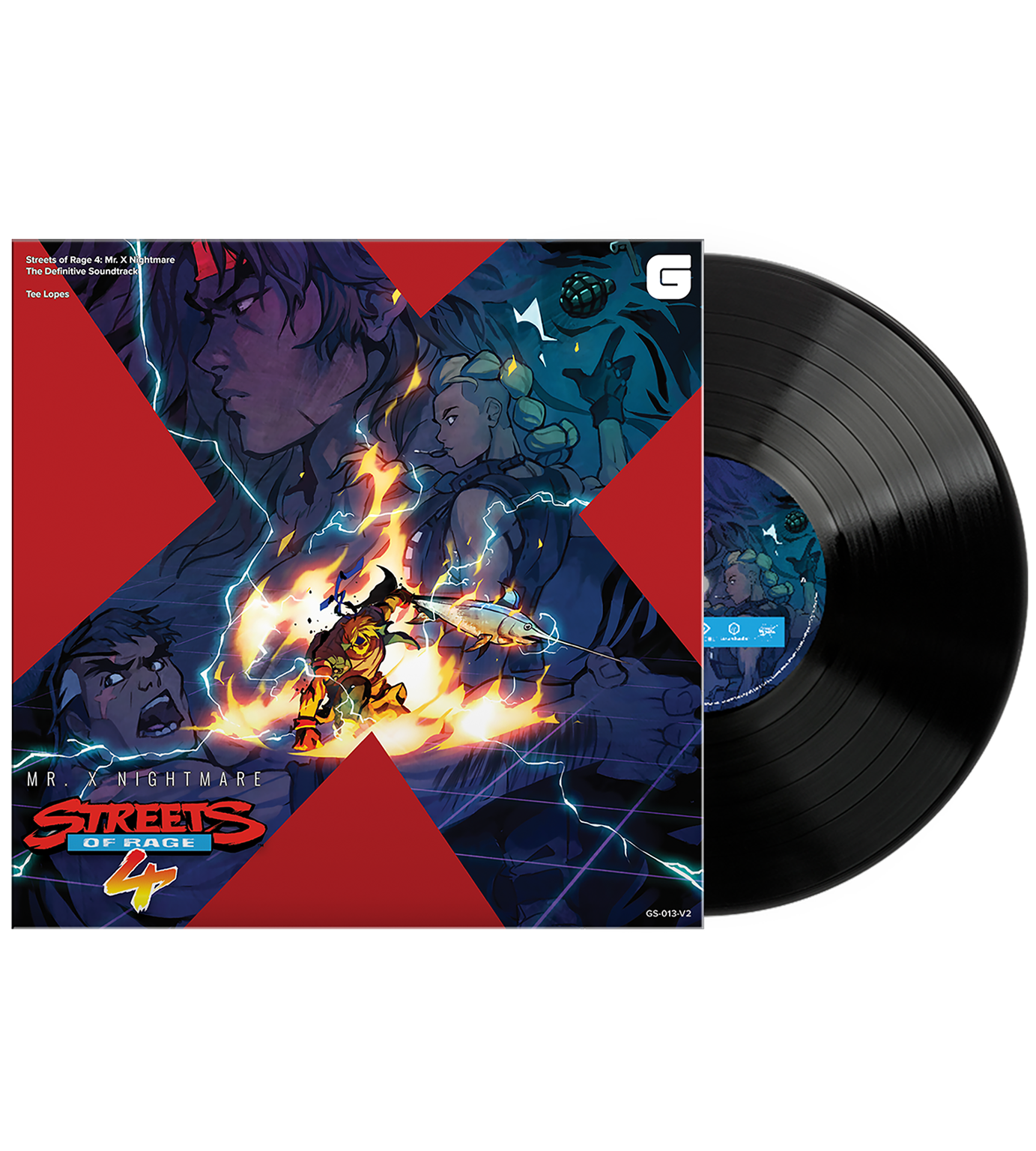 Limited Run Games Streets of Rage 4 Mr. X Nightmare - Vinyl Soundtrack