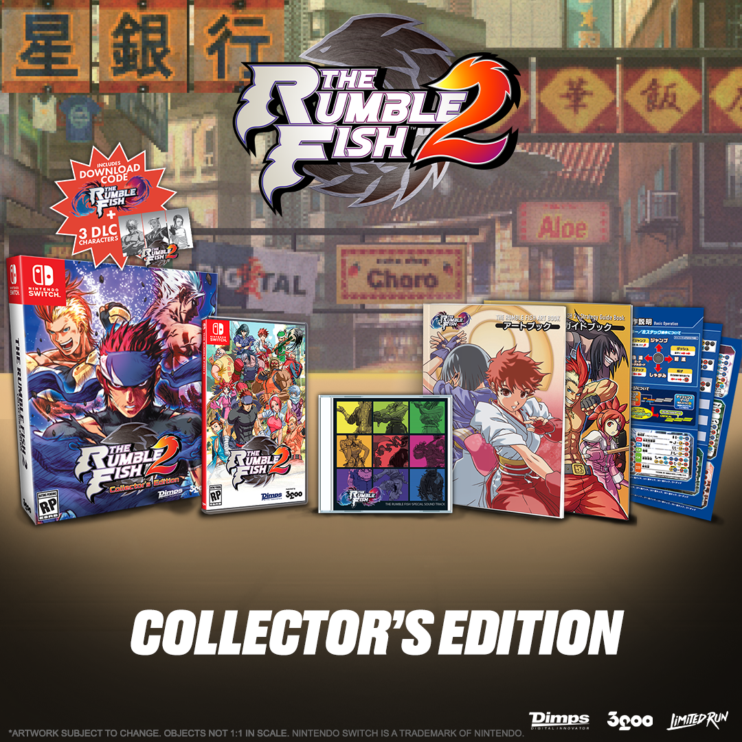 Limited Run Games The Rumble Fish 2 Collector