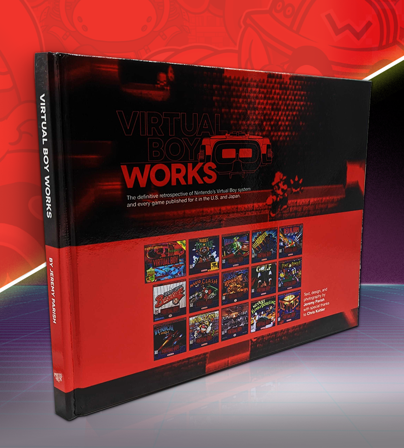 Limited Run Games Virtual Boy Works Hardcover Book