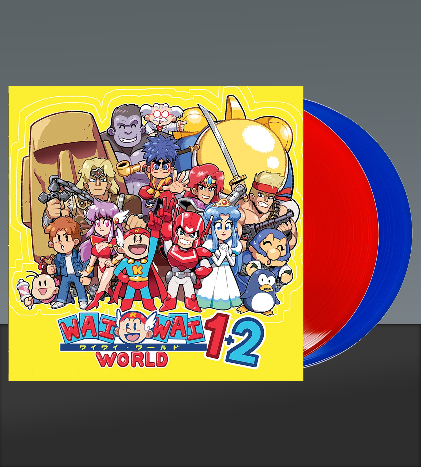 Limited Run Games Konami Wai Wai World - 2LP Vinyl Soundtrack Exclusive Variant