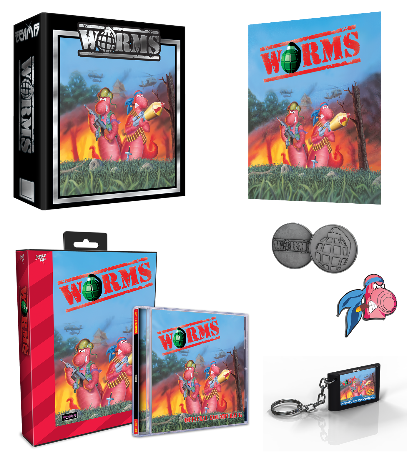 Limited Run Games Worms Collector