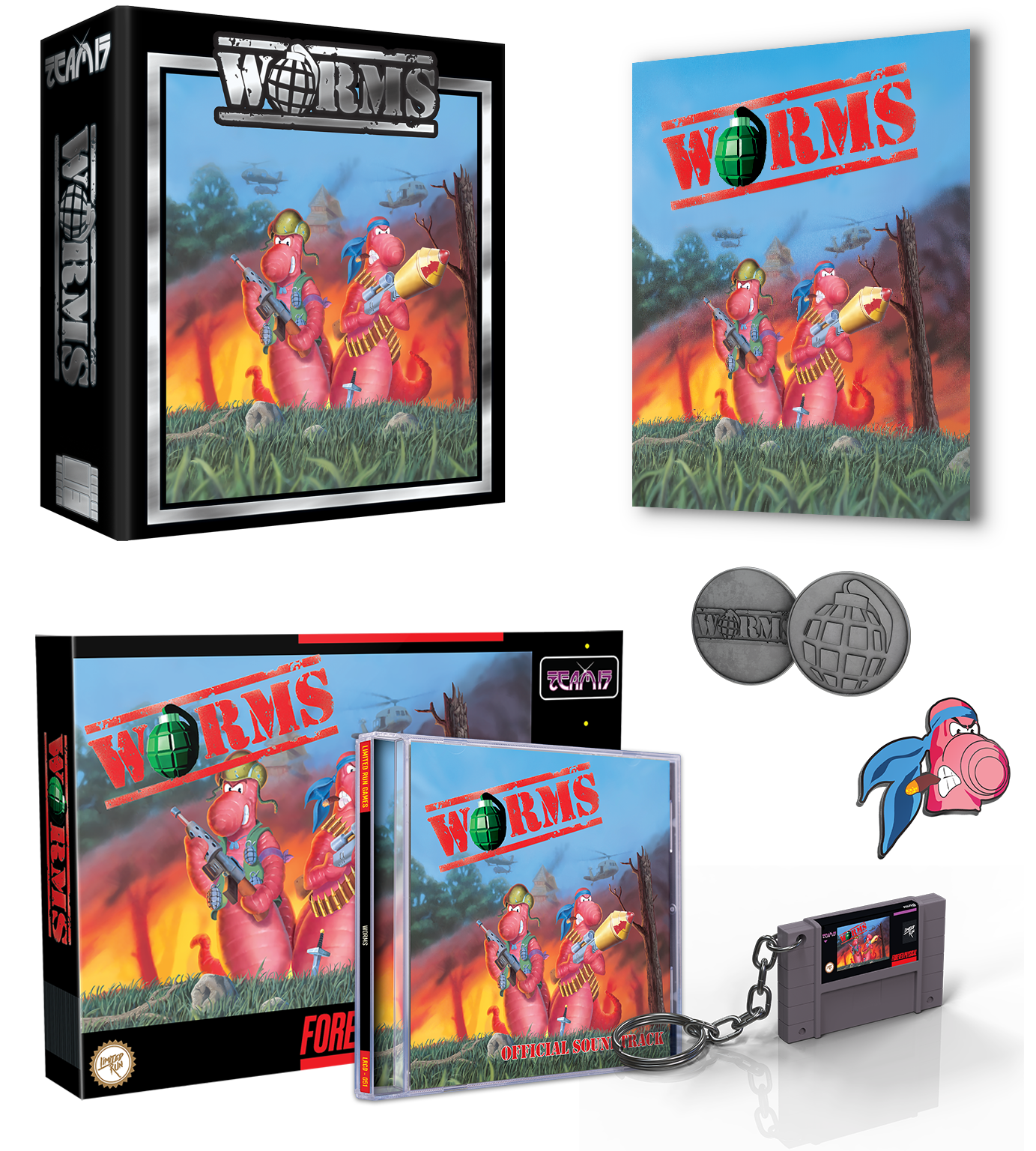 Limited Run Games Worms Collector