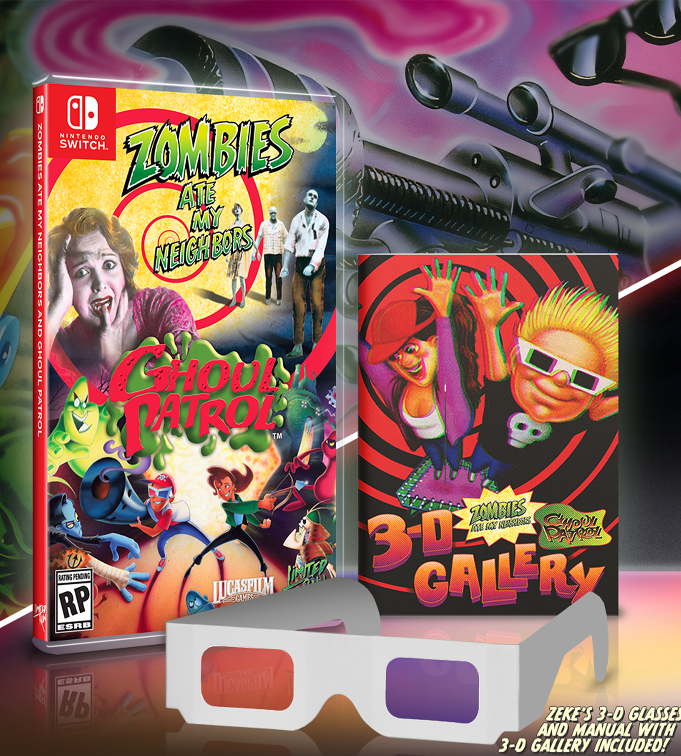 Limited Run Games Switch Limited Run #112: Zombies Ate My Neighbors & Ghoul Patrol