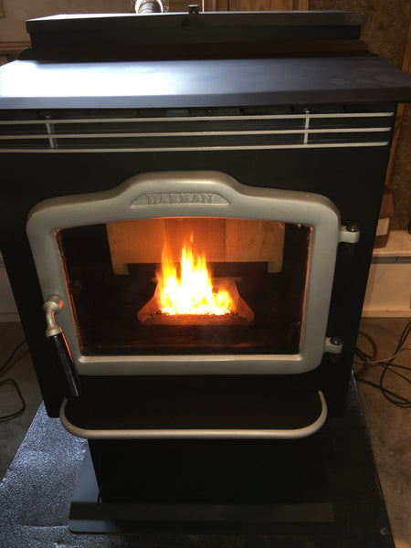 pellet harman stove wood p61 btus 61k sold master