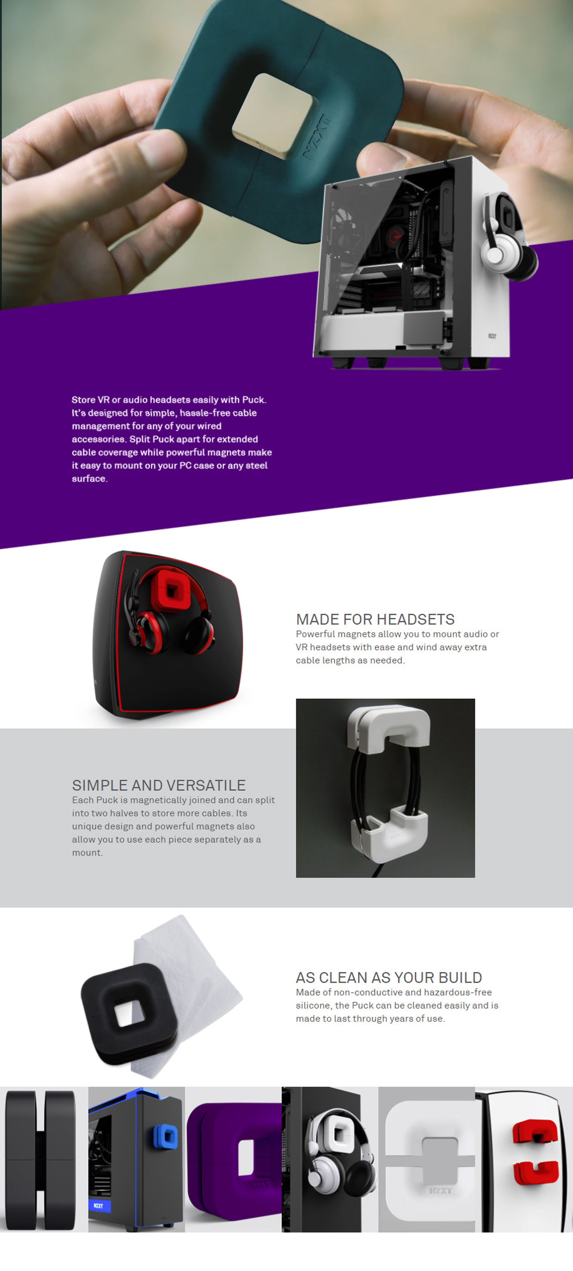 NZXT_Puck_Acessories_Cable_Management_Headset_Mount