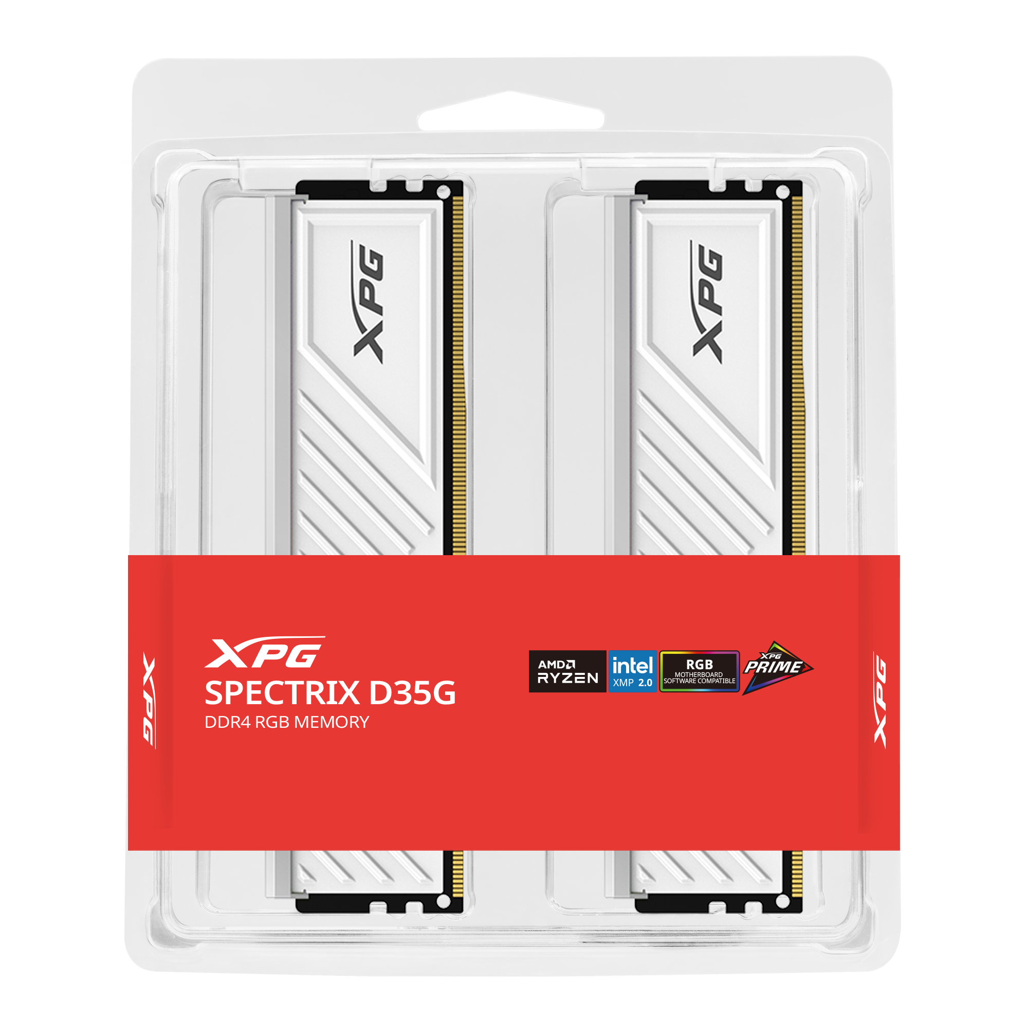 Adata Lancer Blade RGB White 16GB DDR5 6000MHz CL30 Memoria RAM