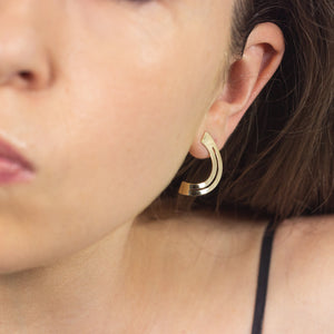 Sutton - 14k gold earrings