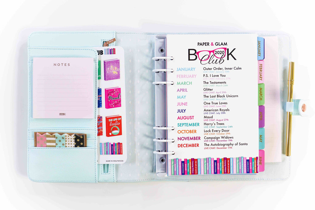 2020-book-club-planner-kit-paper-glam-planners-stickers