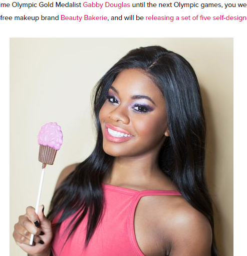 Her Campus: Sweet Collab with Olympic Gold-Medalist Gabby Douglas