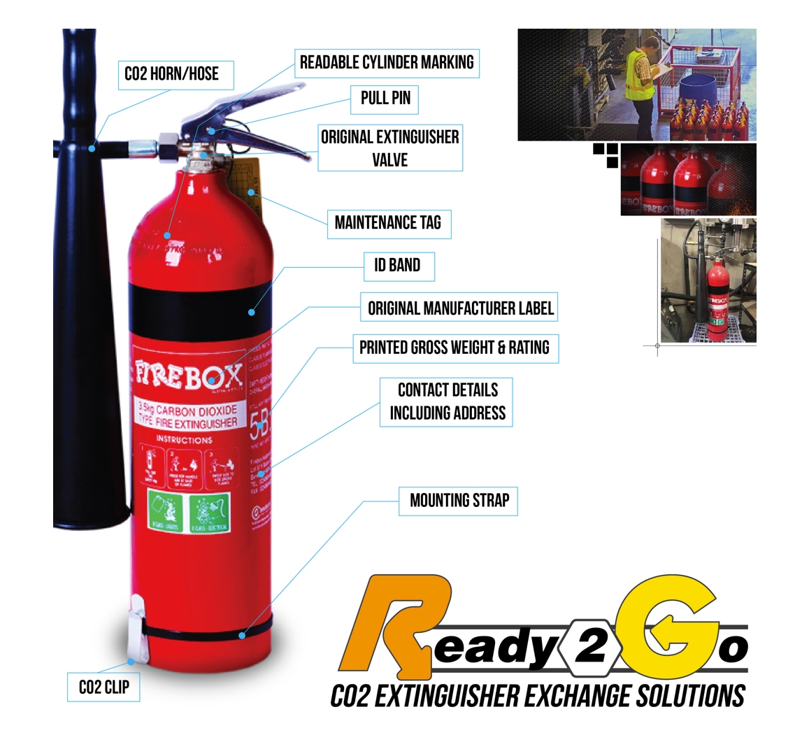 5 kg carbon dioxide fire extinguisher