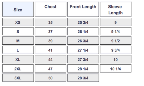 Size Chart – Izzy & Liv