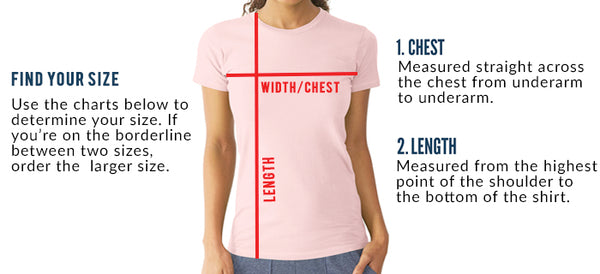 Liv T Size Chart