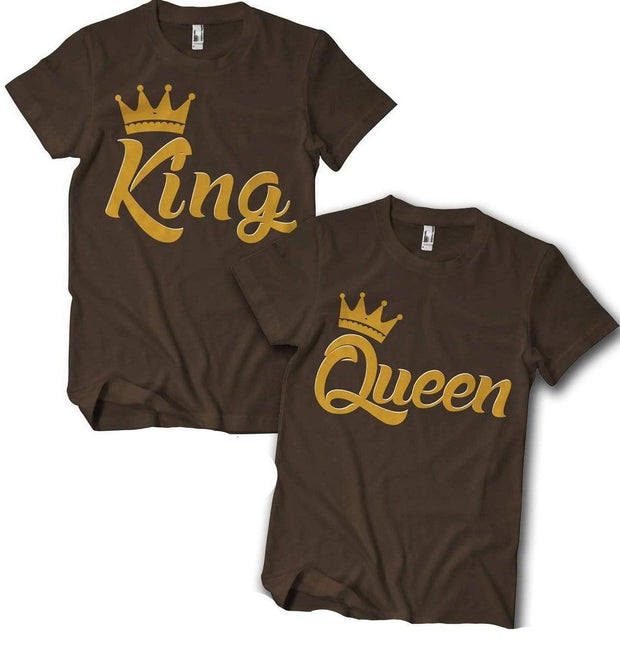 King And Or Queen Couples T Shirt Izzy Liv