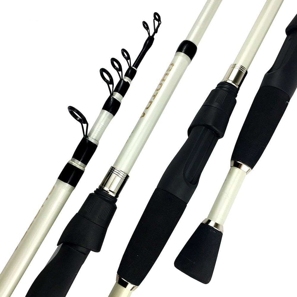 kit de Pesca Profissional Vara Carbono 5'6 +Carretilha 10Rol