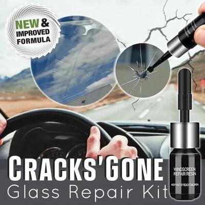 Last Day Promotion - 49% OFF) Cracks Gone Glass Repair Kit (New