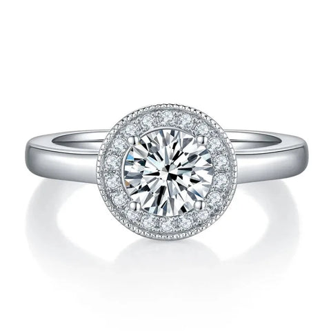 Moissanite diamond UK Holloway Jewellery