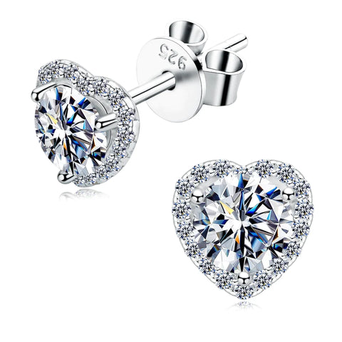 Moissanite Earring US Holloway Jewellery