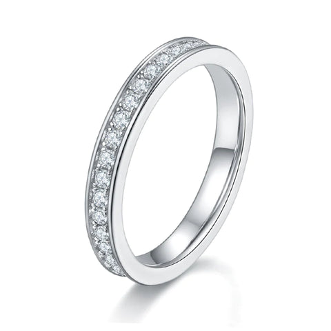 Moissanite Ring US Holloway Jewellery