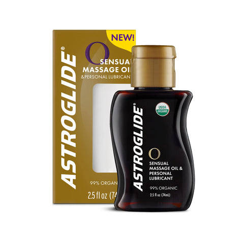 Astroglide O Sensual Massage Oil & Personal Lubricant