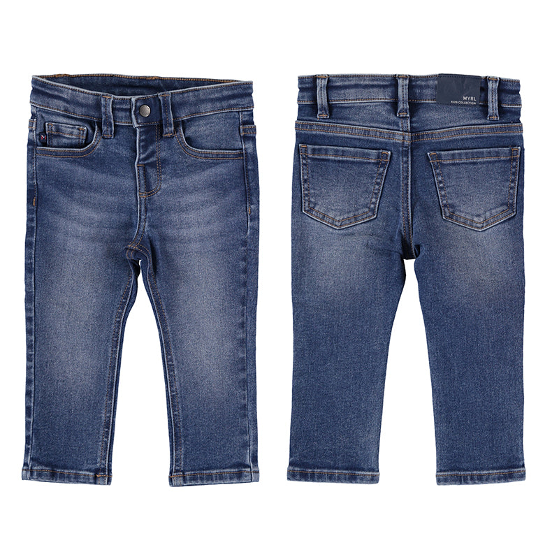 werkwoord gips spontaan Baby Boys Slim Fit Denim Jeans 510 | Medium Wash 42 - Threadfare Children's  Boutique