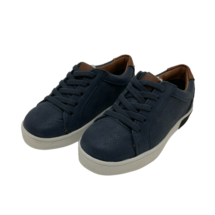 Colyn Navy Low Profile Sneaker - Threadfare Children's Boutique
