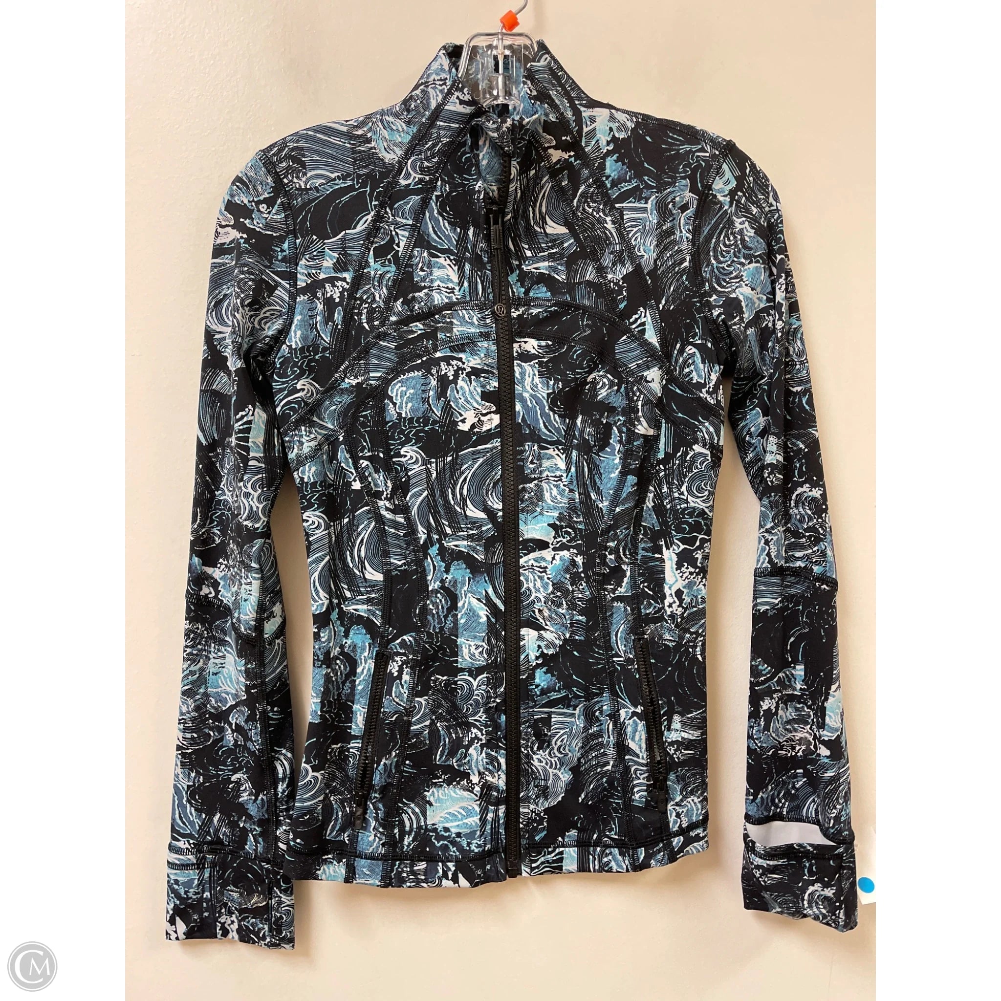 Athletic Jacket By Lululemon In Bronze, Size: 4