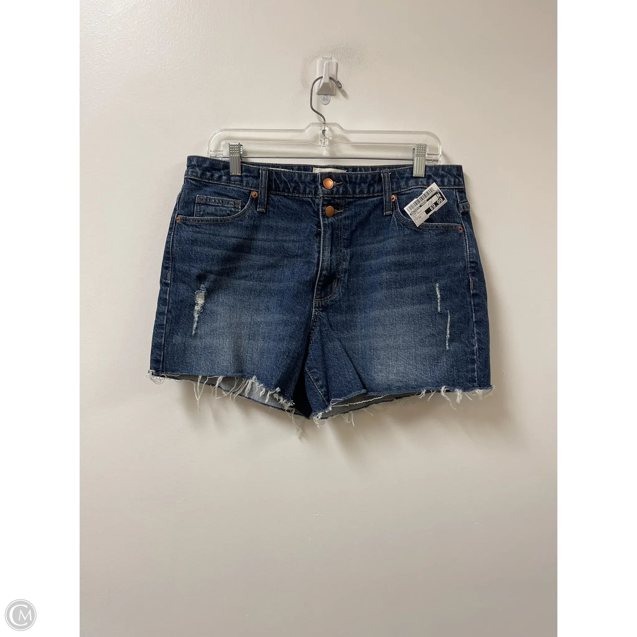 Shorts By Universal Thread In Blue Denim, Size: 12