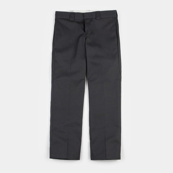 DICKIES ORIGINAL 874 WORK PANTS - CHARCOAL GREY - PLA Skateboarding