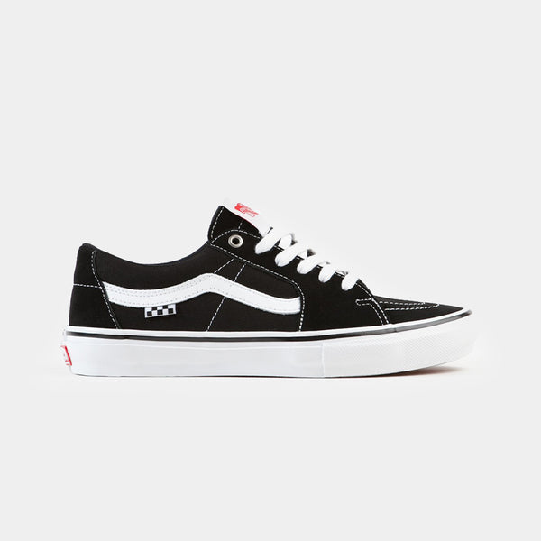 VANS SKATE SK8-LOW - BLACK/WHITE VN0A5FCFY28 - PLA Skateboarding