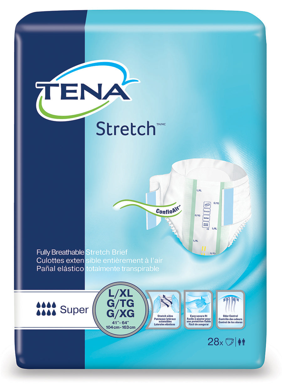 Tena® Stretch Super Incontinence Briefs – Diaper Store