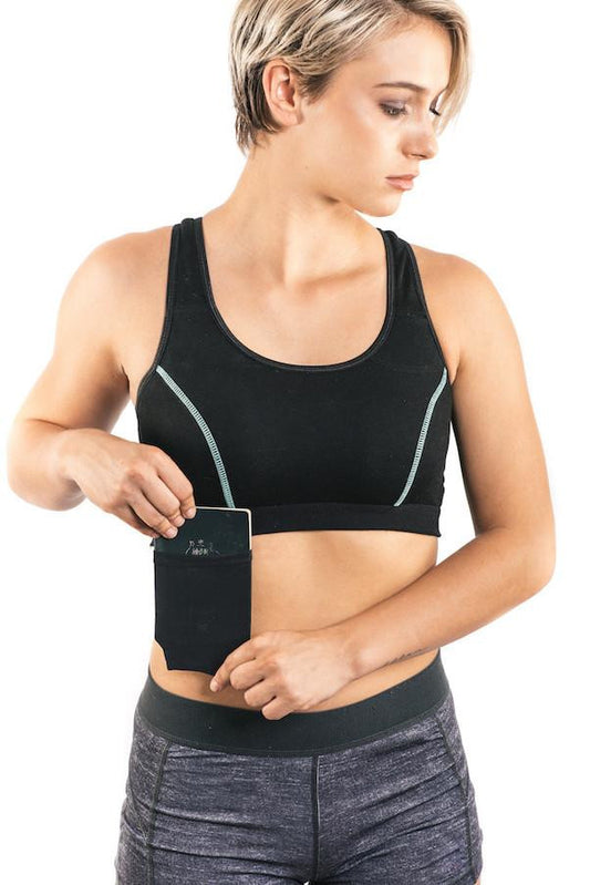Why The Travel Bra? Hide Cards and Cash in Ultra Comfort Travel Bra – The Travel  Bra Company