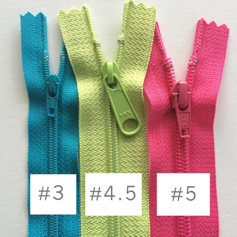 FAQ Series: All about Zippers, #3 or #4.5 or #5? And invisible zips? –  Parker on the Porch