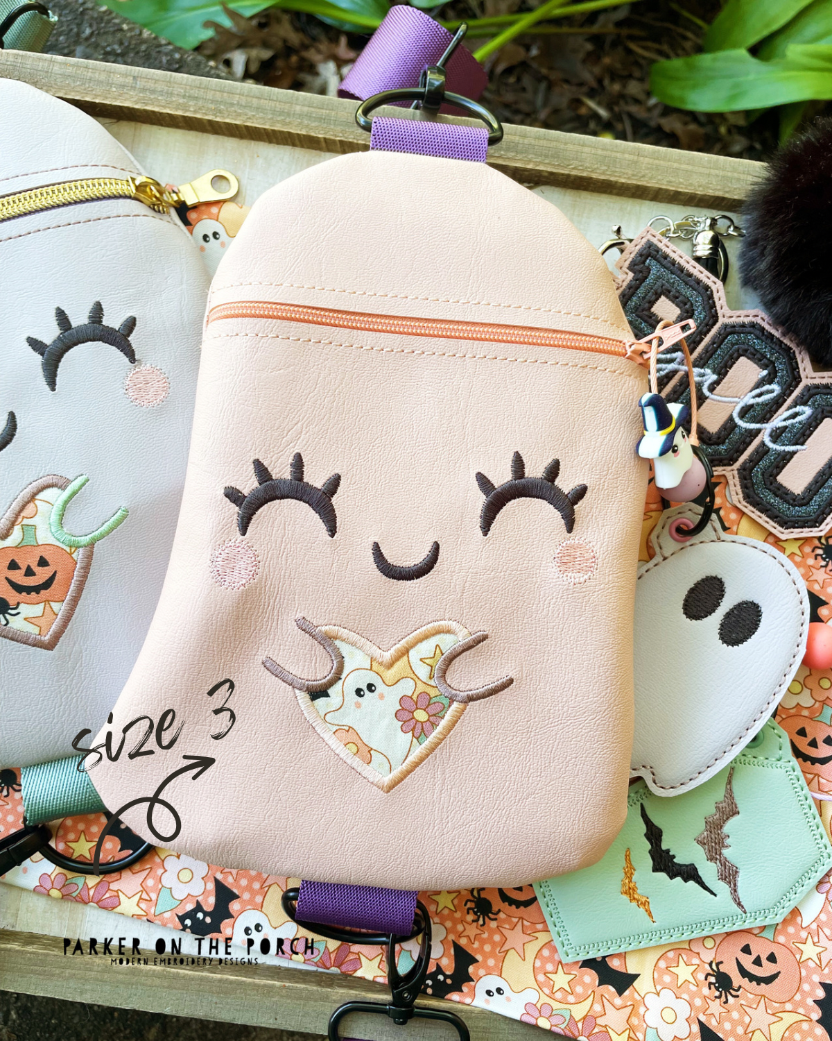 Clean Stitch Ghosts and PUFFY Bag Tags
