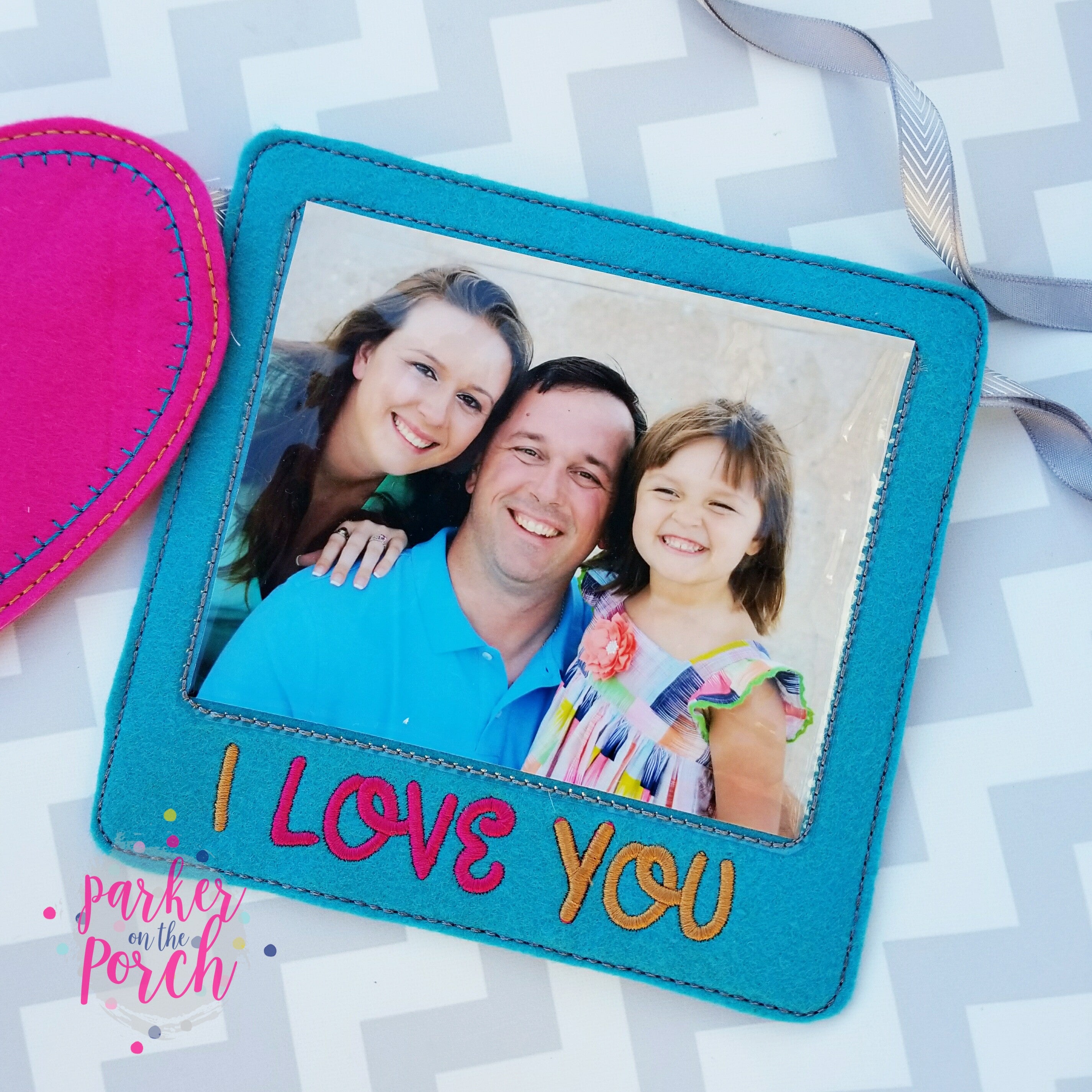 Digital Download Photo Frame Banner Parker On The Porch Llc